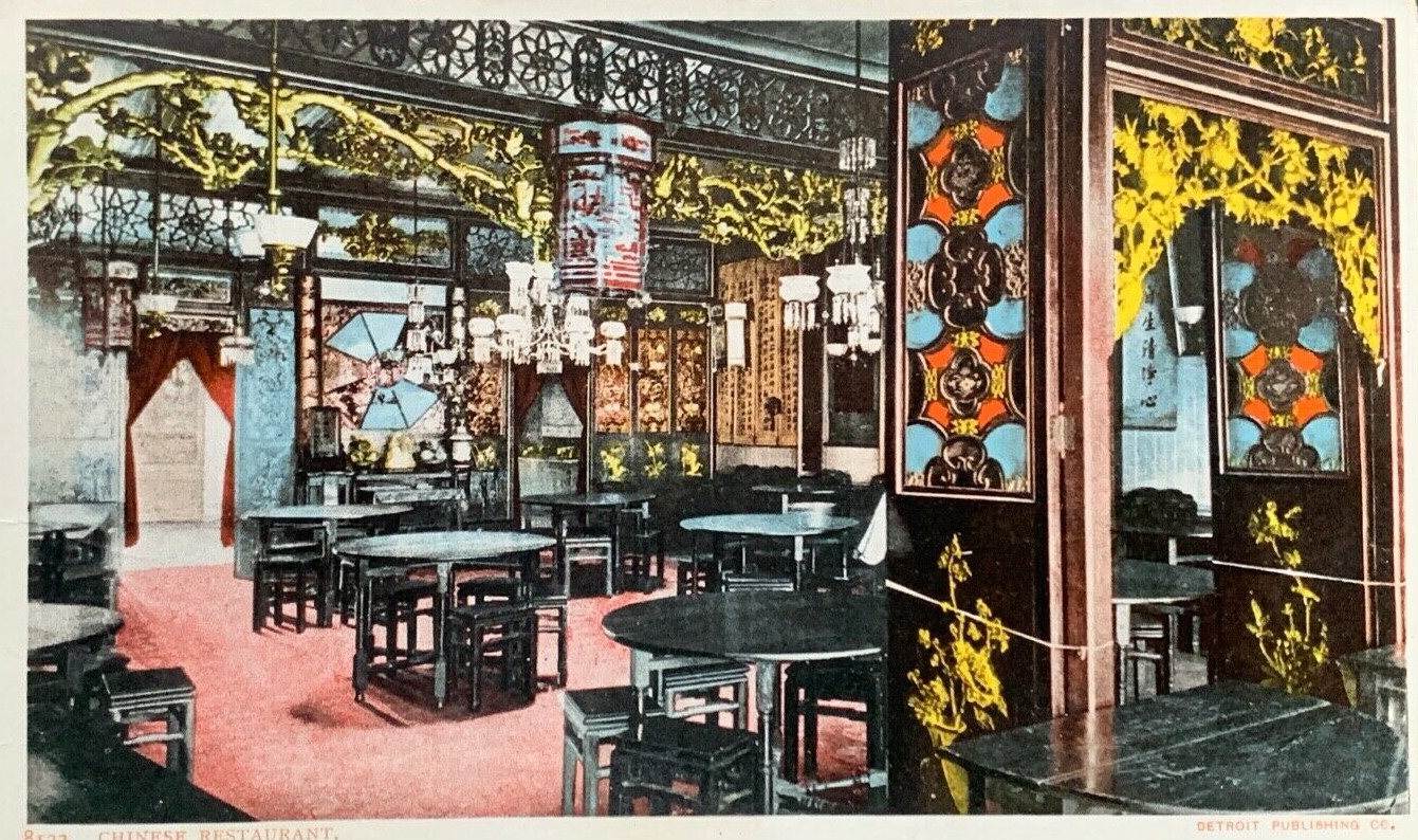 Chinese Restaurants,1 & 2 ( Rest. Ware -Art Deco  to  Mid Century, Cookbooks- (not in collection)