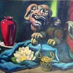 Chinese : 2- Chinese Art Deco & Mid Century –  Pulp Mag. &  Art Work ; photos; (not-on-site)-  2 –
